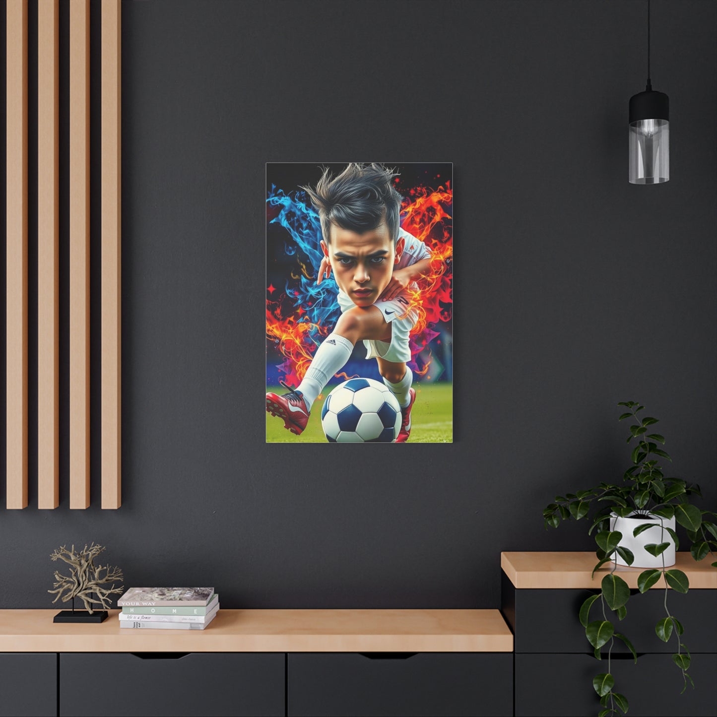Elite Soccer Art Vision Wall Art & Canvas Print