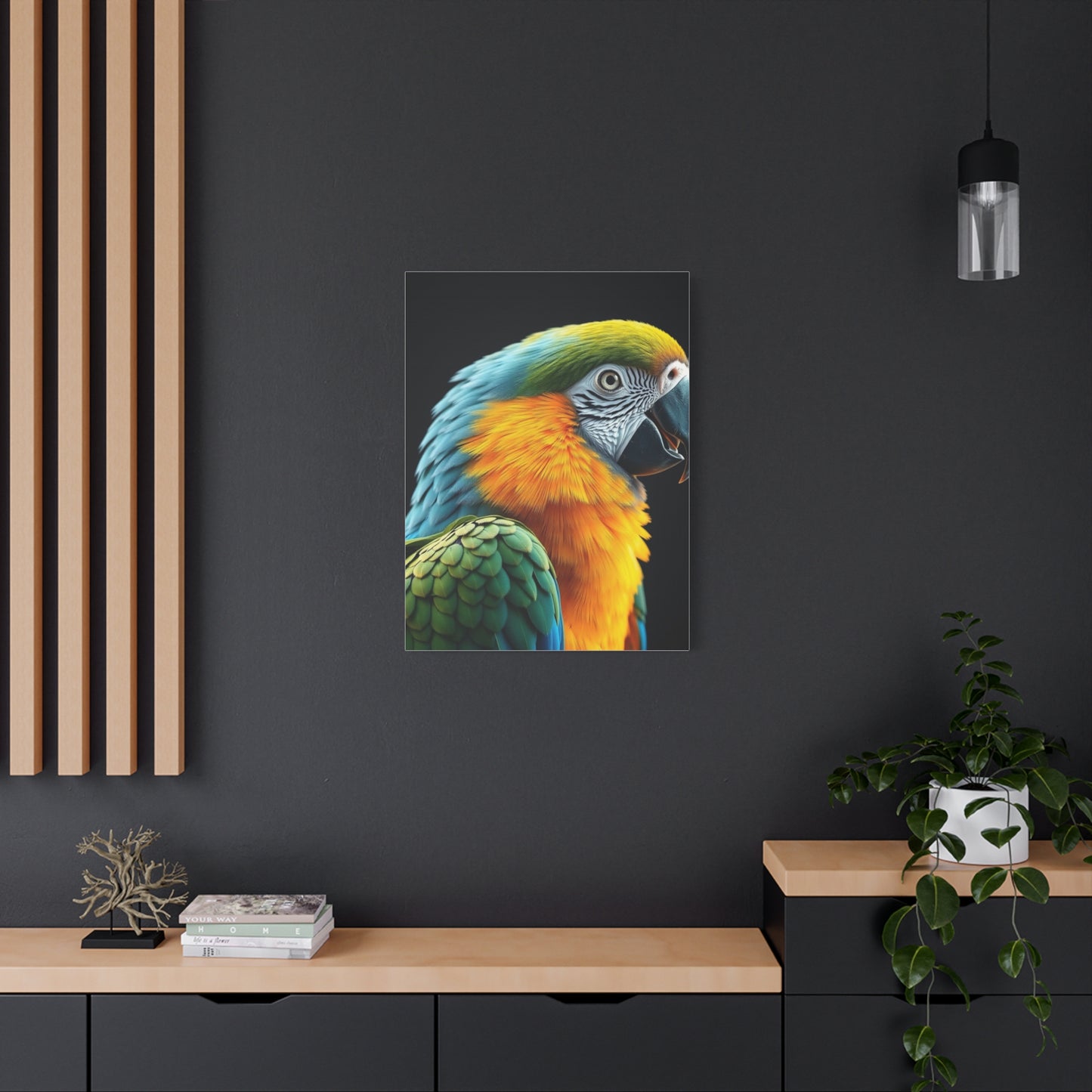 Parrot Art Luxury Canvas Wall Art & Canvas Print