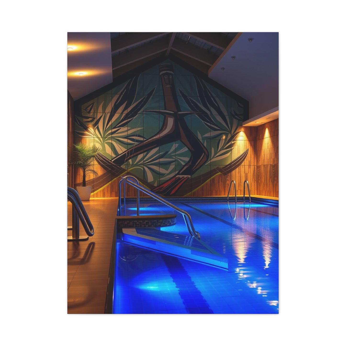 Collection Swimming Pool Art Art Wall Art & Canvas Print