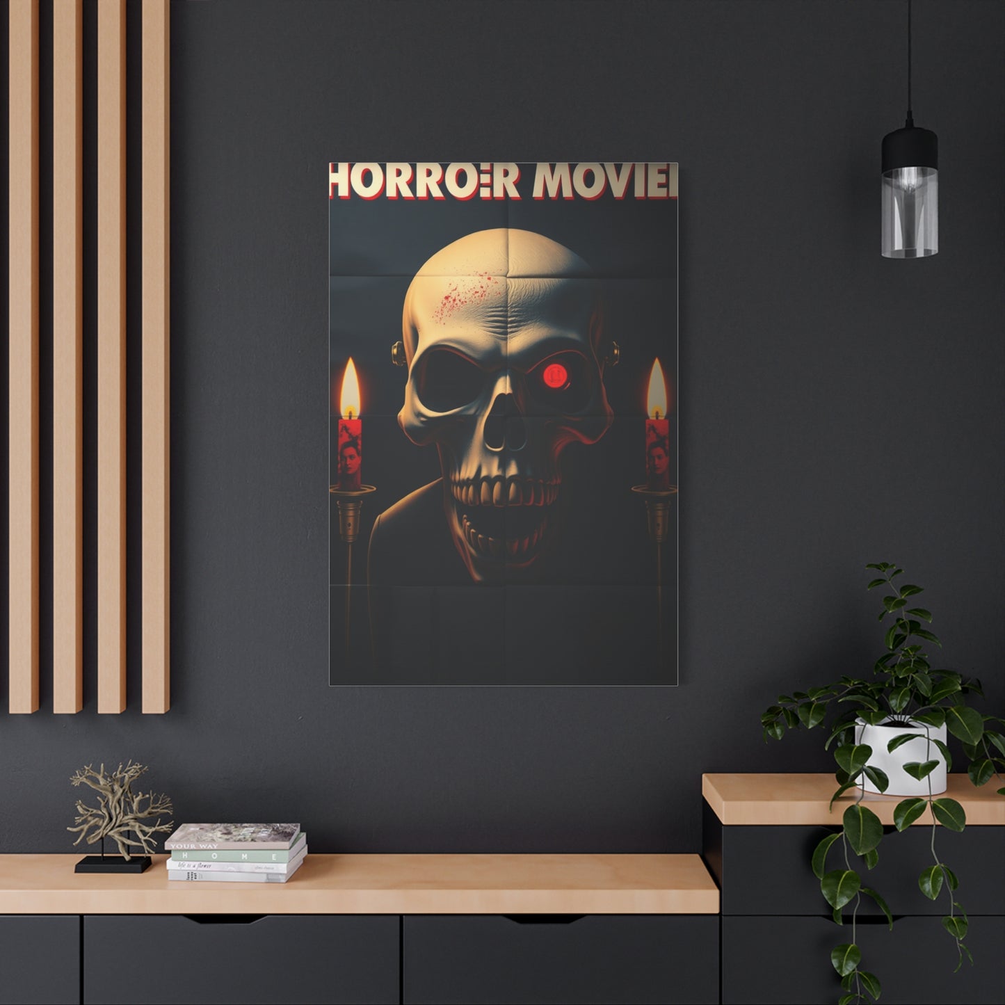 Masterpiece Horror Movie Posters Art Vision Wall Art & Canvas Print