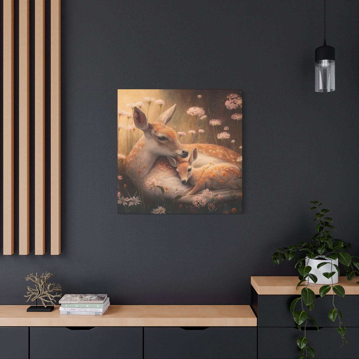 Deer Baby Softlight Wall Art & Canvas Prints