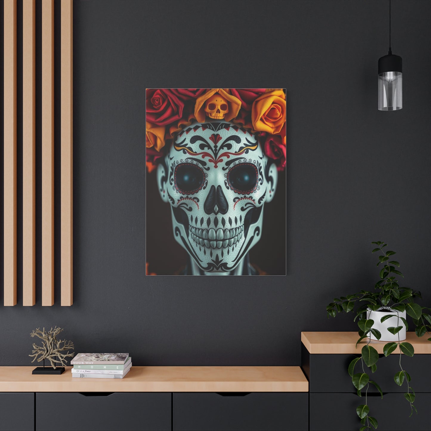 Día de los Muertos Art Luxury Canvas Wall Art & Canvas Print