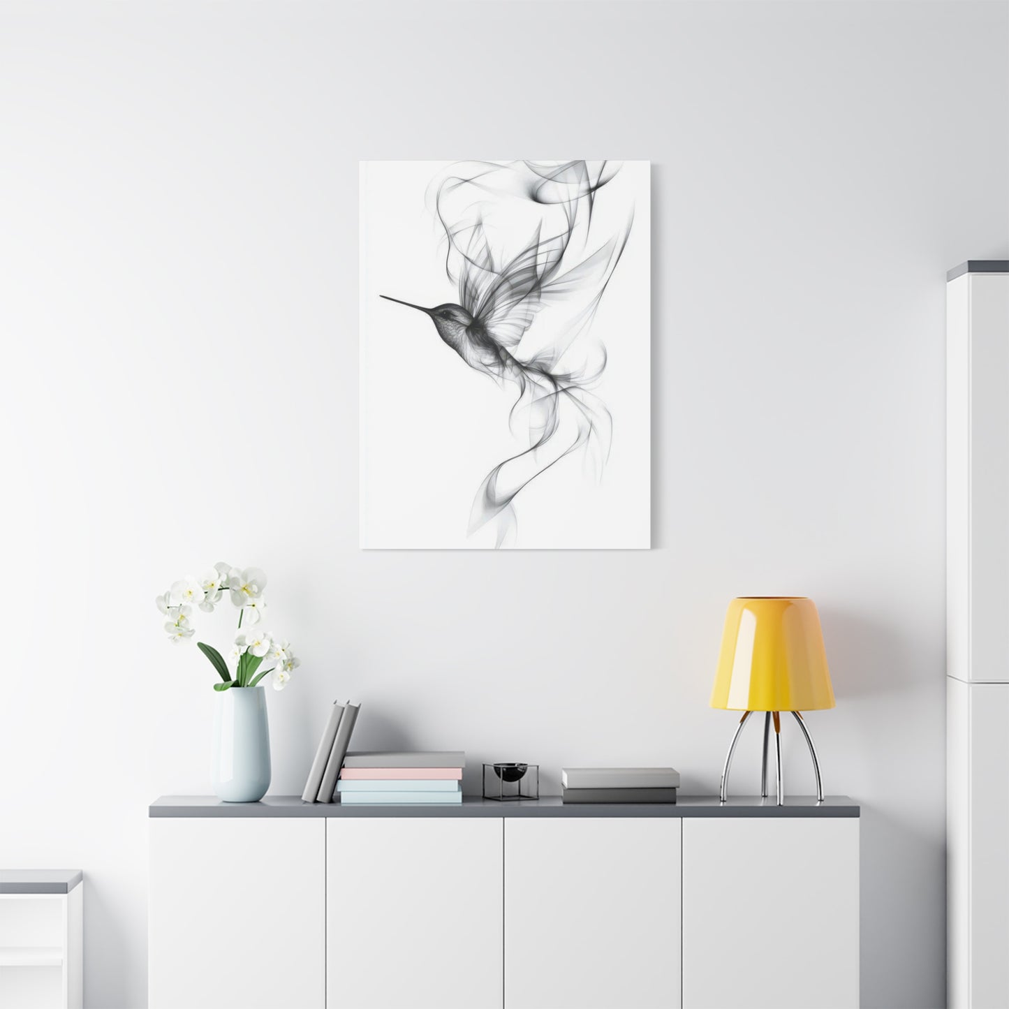 Bird Grey Wall Art & Canvas Prints
