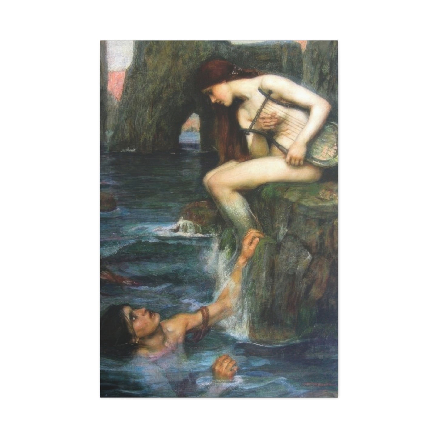John William The Siren Wall Art & Canvas Prints