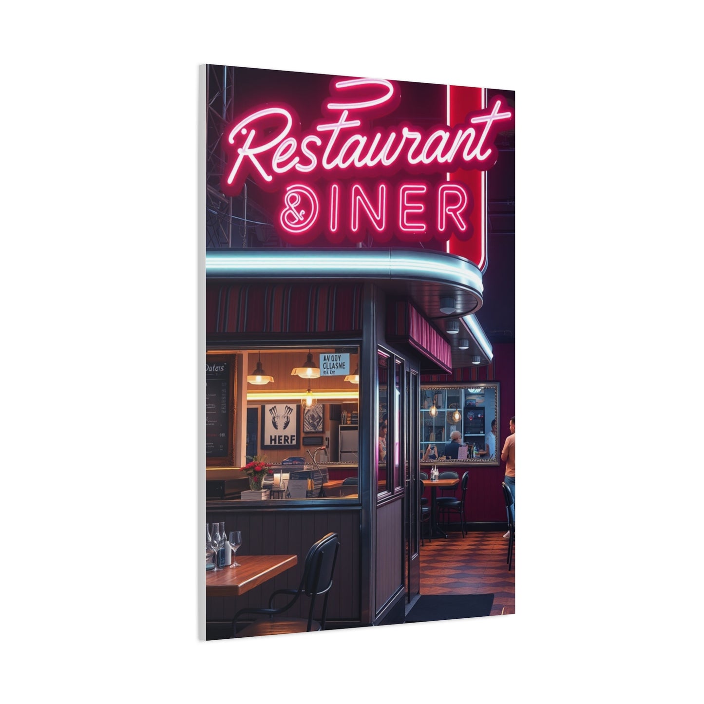 Masterpiece Restaurant & Diner Art Vision Wall Art & Canvas Print