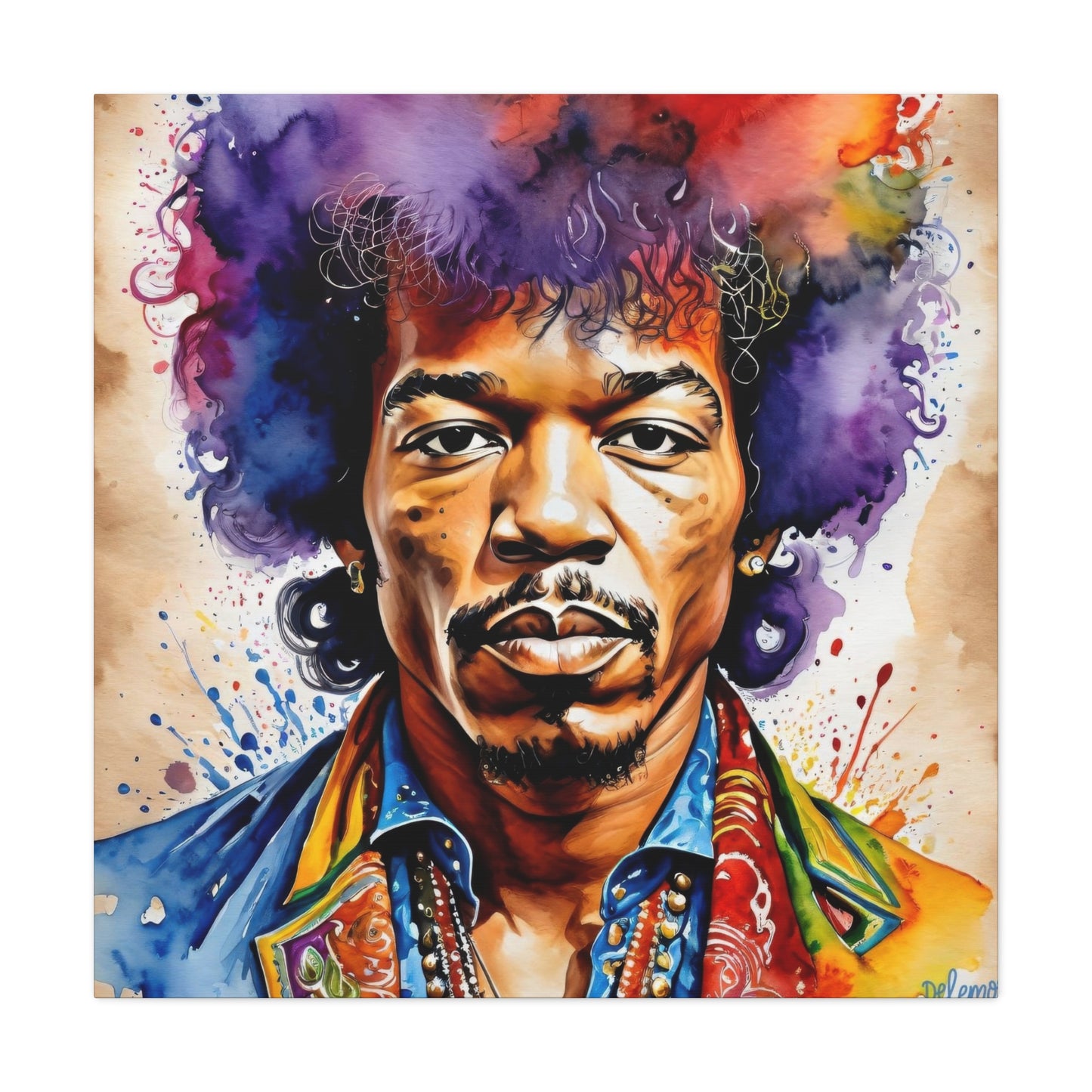 Jimi Hendrix 14 Wall Art & Canvas Prints