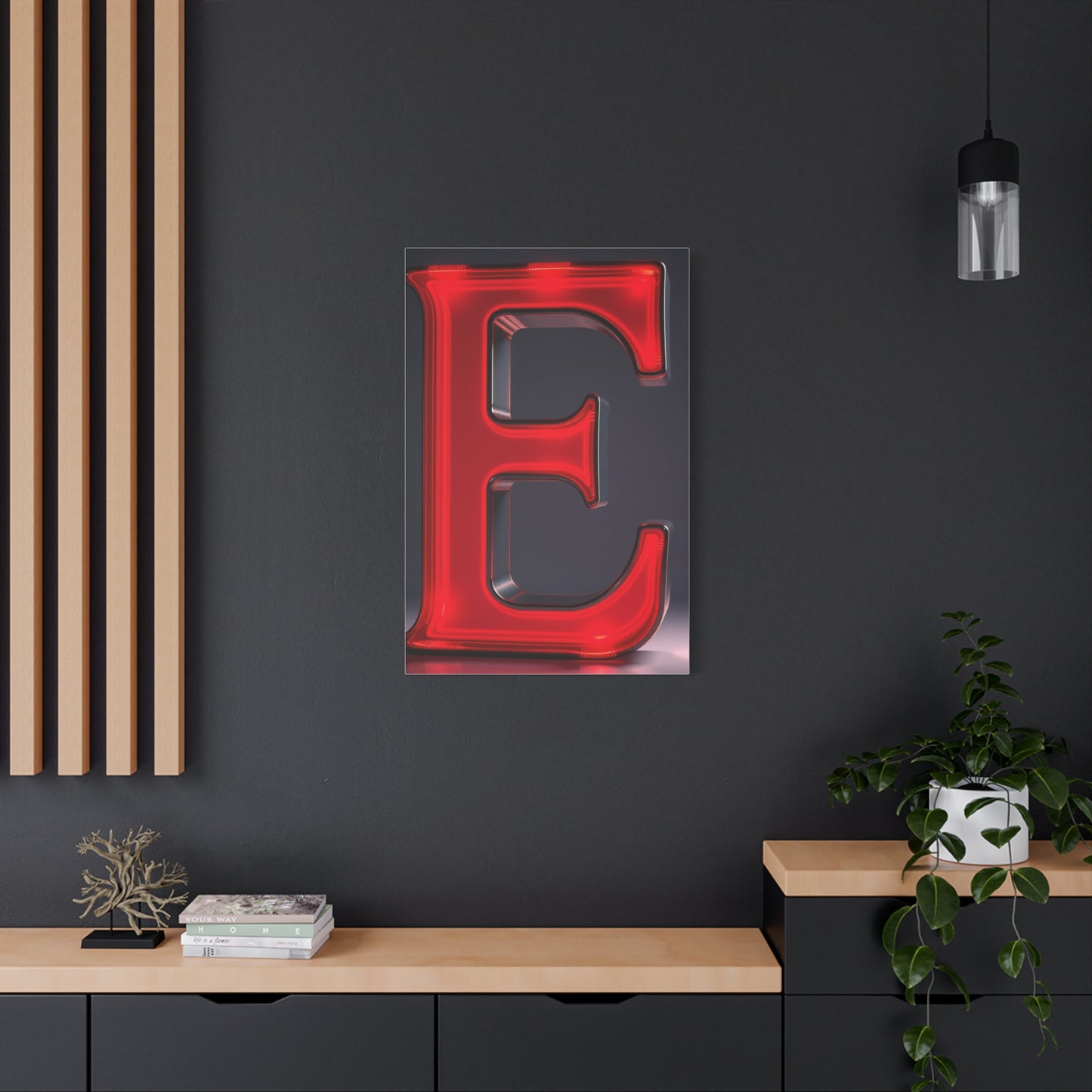 Masterpiece The Letter E - Art Vision Wall Art & Canvas Print