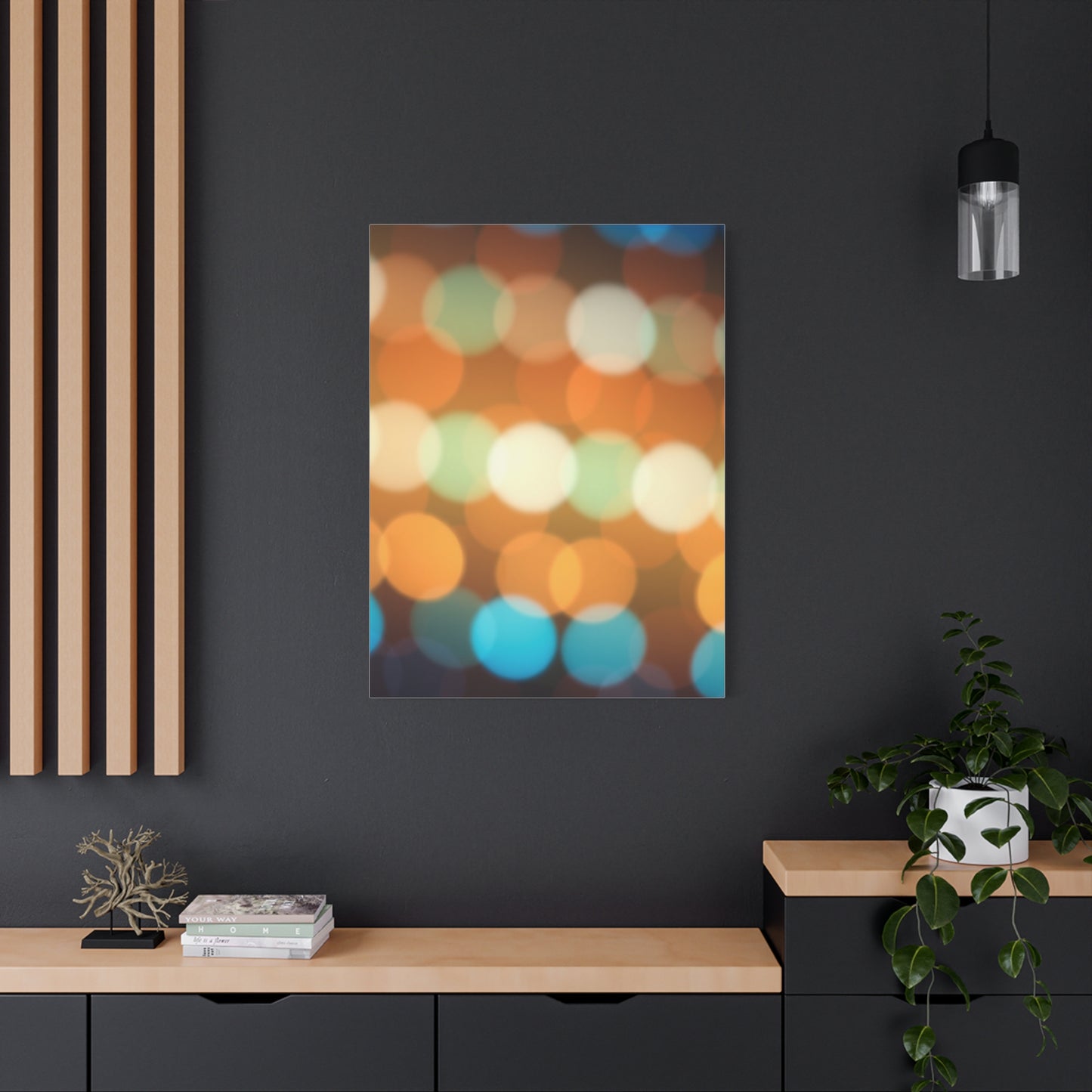 Collection Polka Dot Pattern Art Art Wall Art & Canvas Print
