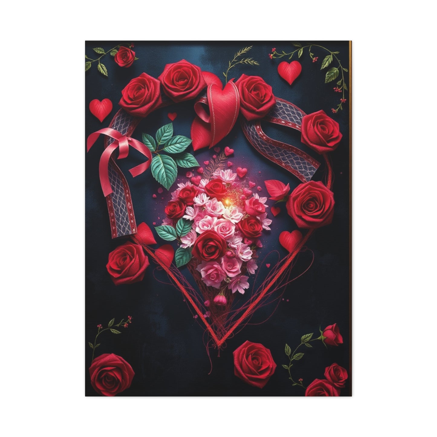 Valentine's Day Art Luxury Canvas Wall Art & Canvas Print