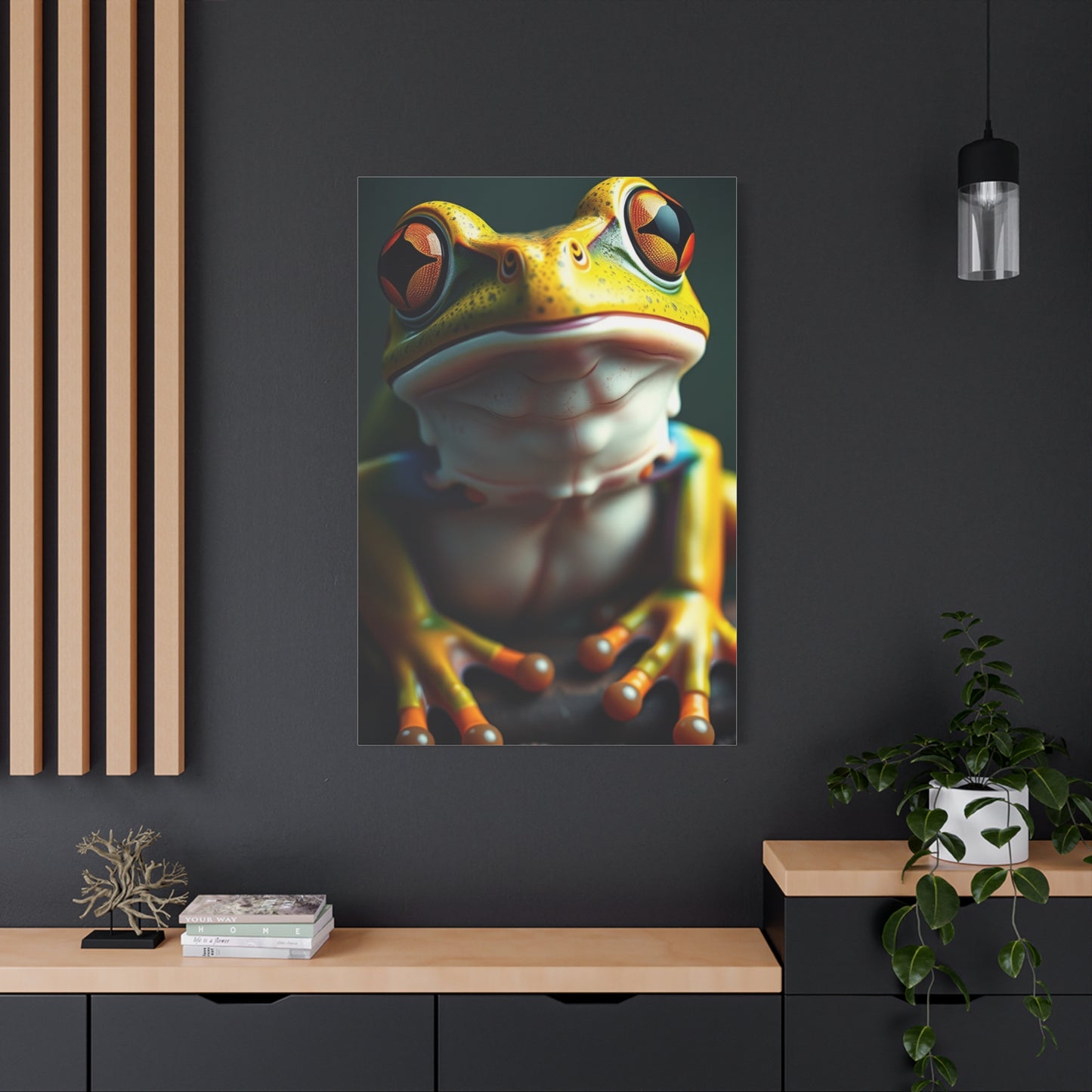Frog Art Supreme Gallery Wall Art & Canvas Print