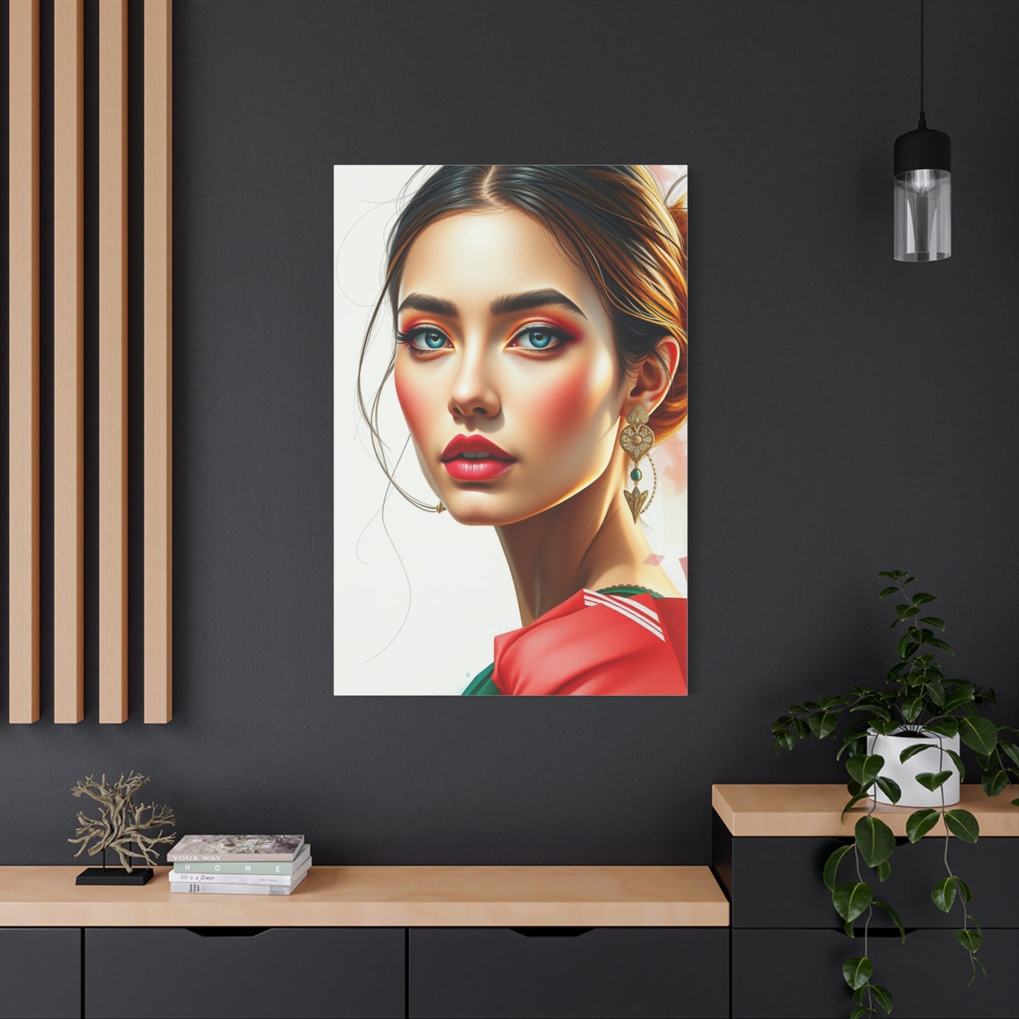 Masterpiece Fashion Illustration & Drawings Art Vision Wall Art & Canvas Print