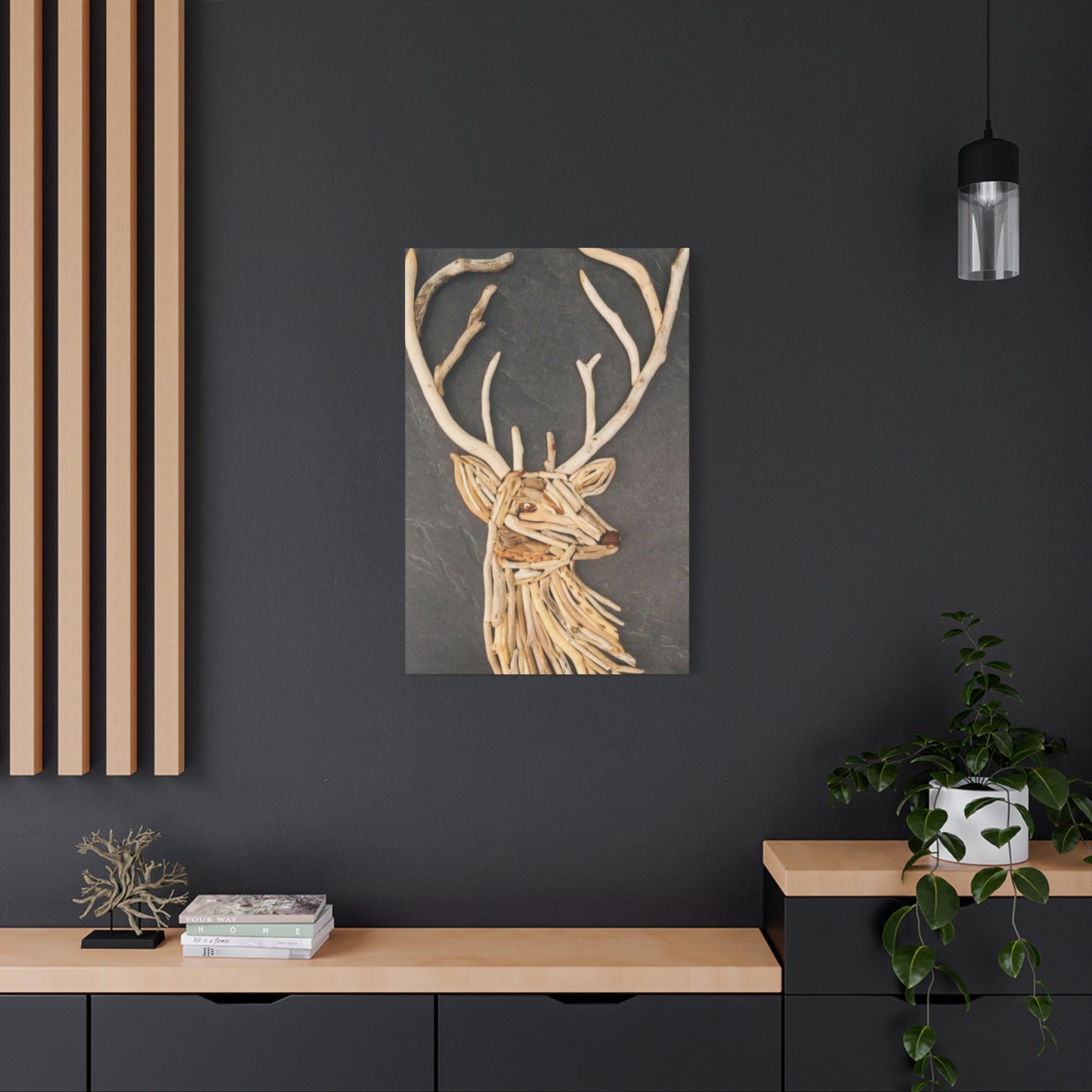 Driftwood Deer Wall Art & Canvas Prints