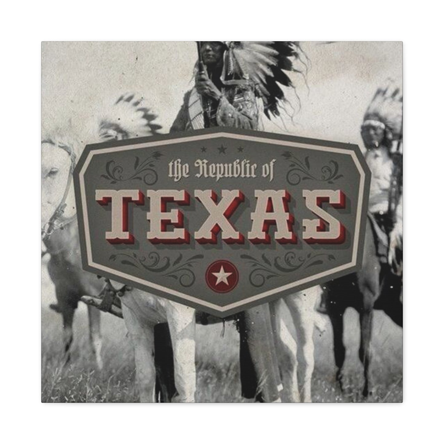 The Republic Of Texas Poster Wall Art & Canvas Prints