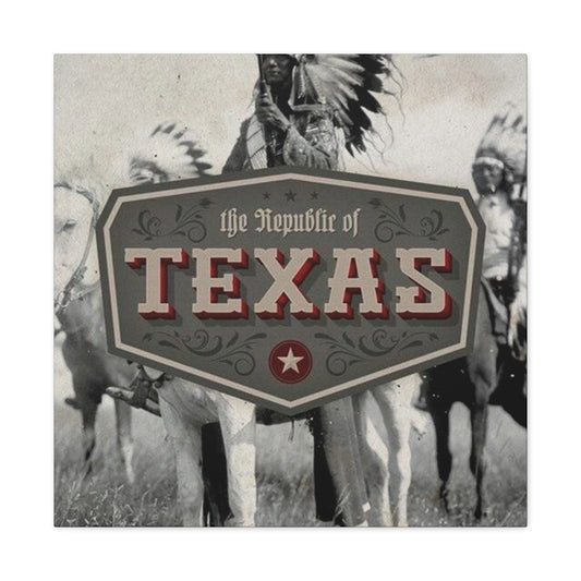 The Republic Of Texas Poster Wall Art & Canvas Prints