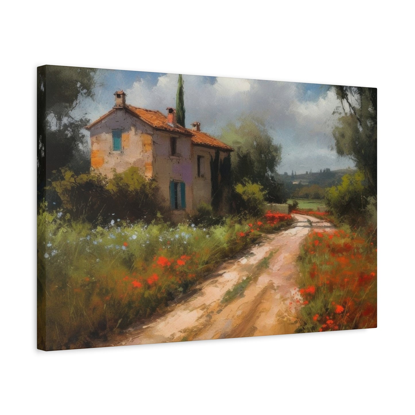 Countryside Path French Wall Art & Canvas Prints