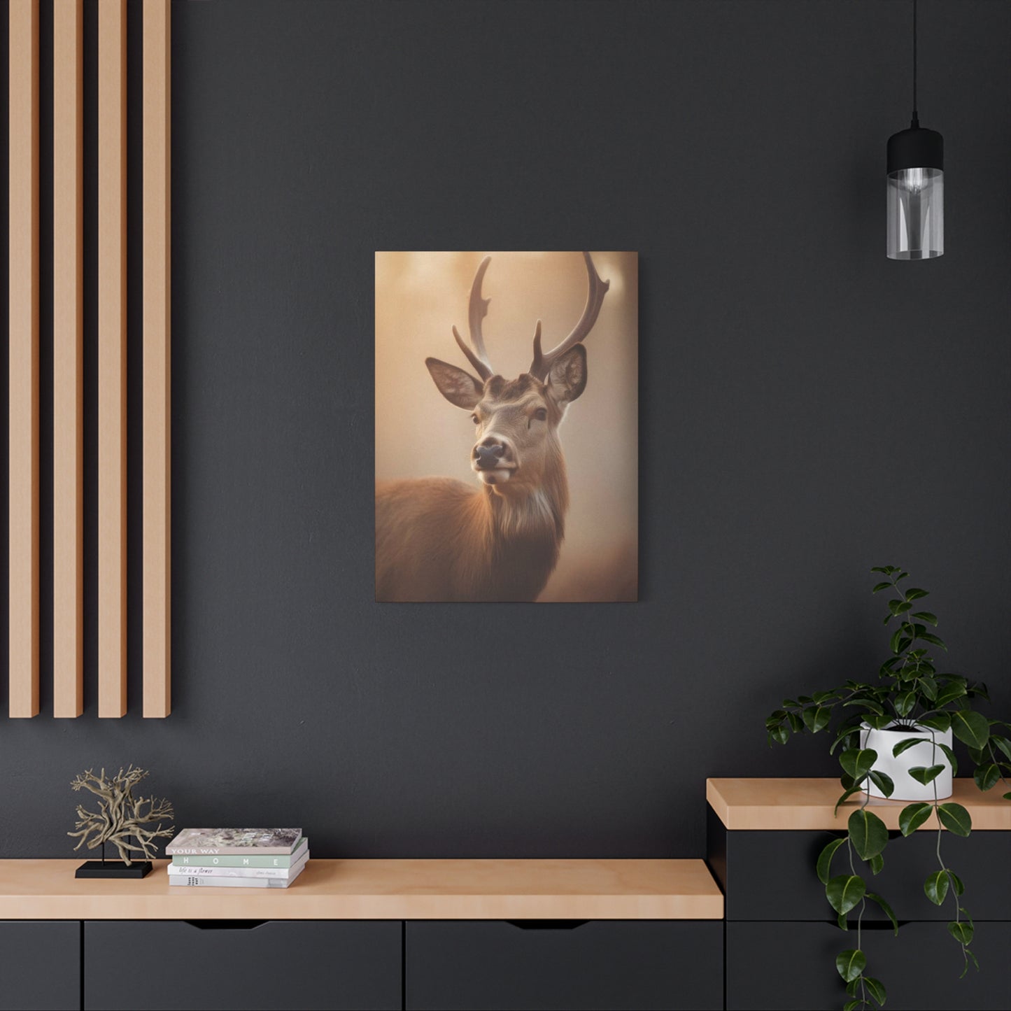 Deer Portrait Wall Art & Canvas Prints