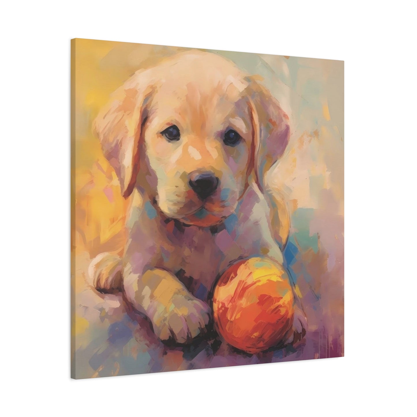 Playful Puppy Dog Wall Art & Canvas Prints