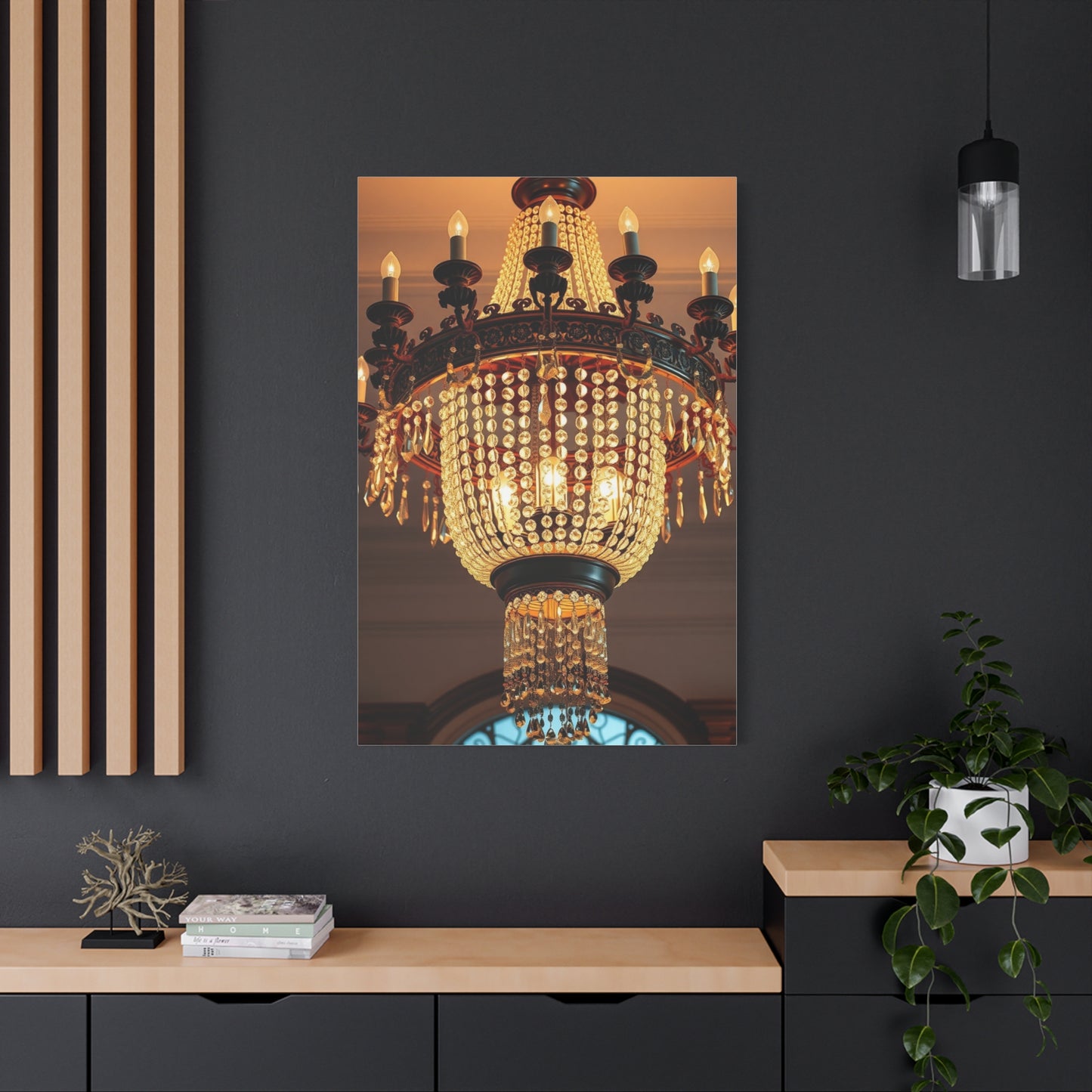Vision Chandelier Art Art Wall Art & Canvas Print