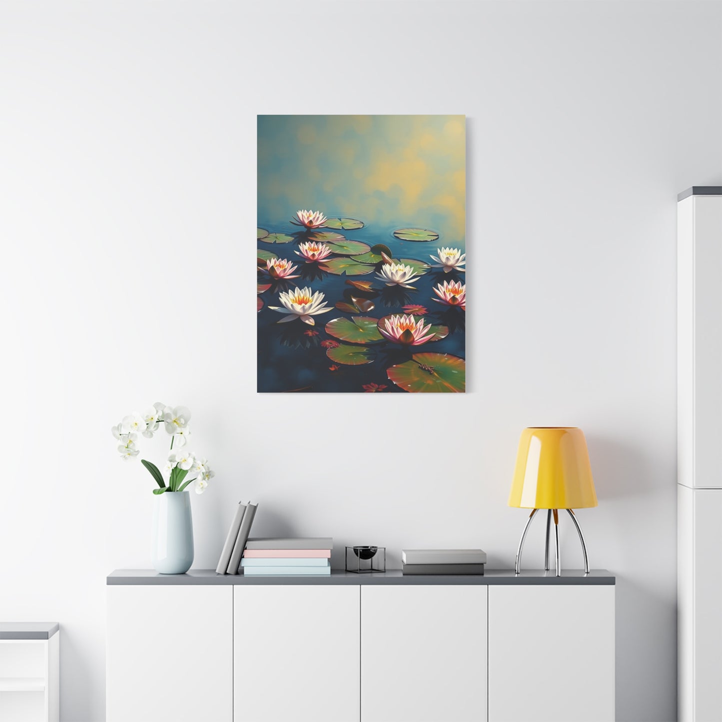 Claude Monet Water Lilies Art Supreme Gallery Wall Art & Canvas Print