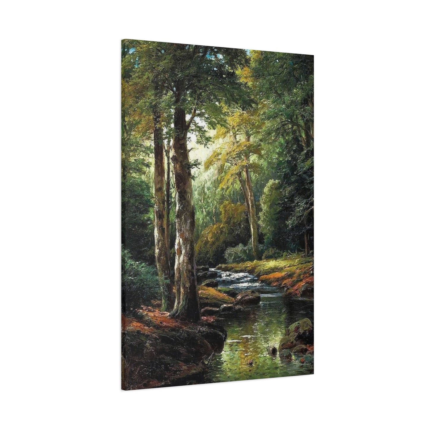 Stream Through Forest Wall Art & Canvas Prints