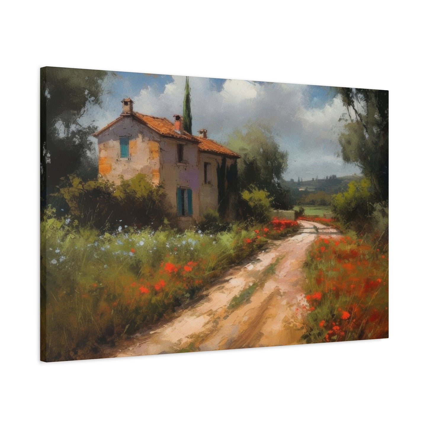 Countryside Path French Wall Art & Canvas Prints