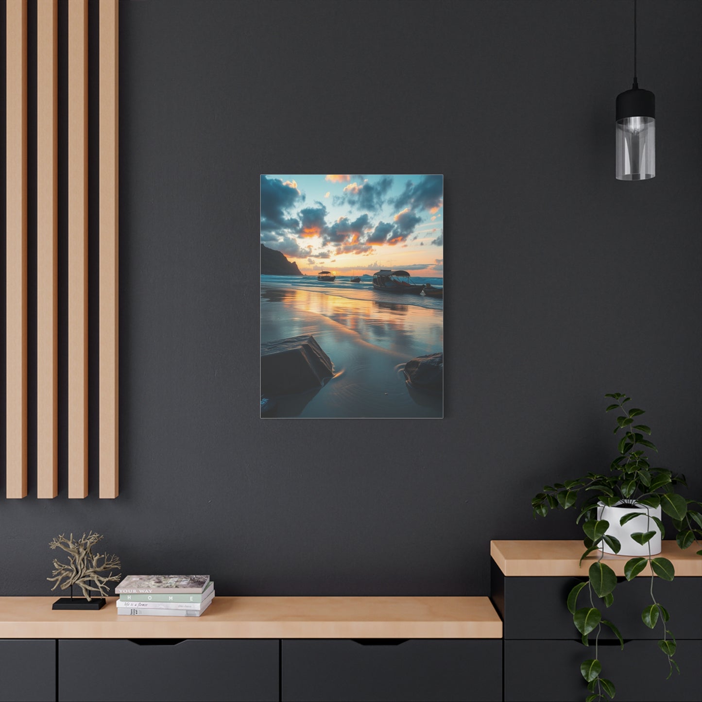 Vision Beaches Art Art Wall Art & Canvas Print