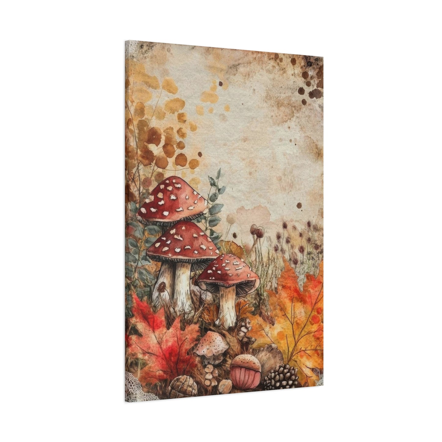 Mushroom Earthy Wall Art & Canvas Prints