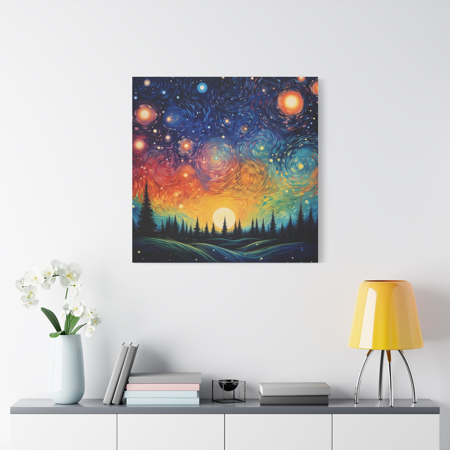 Twirly Sky Fresh Wall Art & Canvas Prints