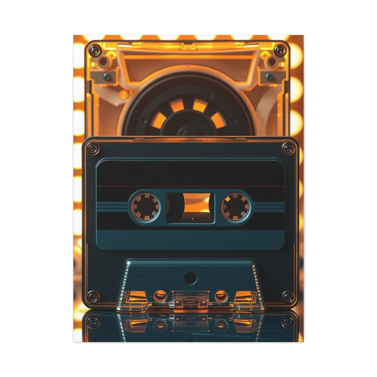 Vision Cassette Tapes Art Art Wall Art & Canvas Print