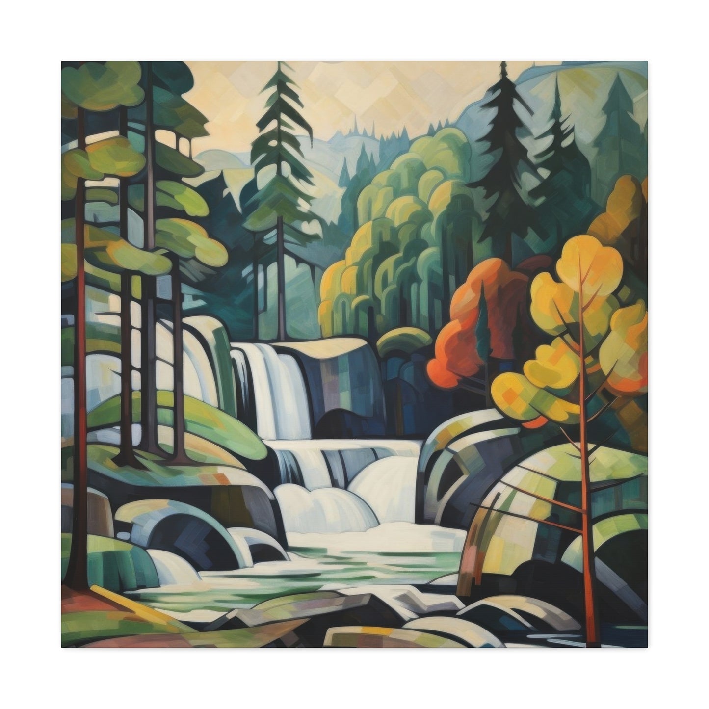 Deconstructed Falls 12 Wall Art & Canvas Prints