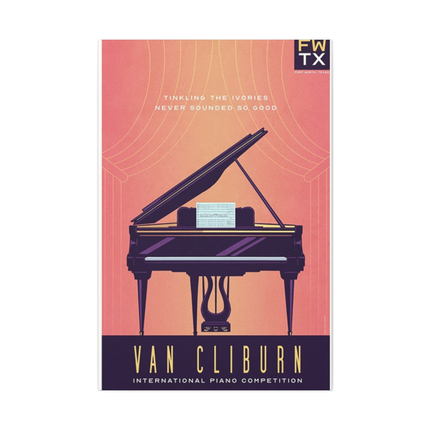 Van Cliburn Wall Art & Canvas Prints