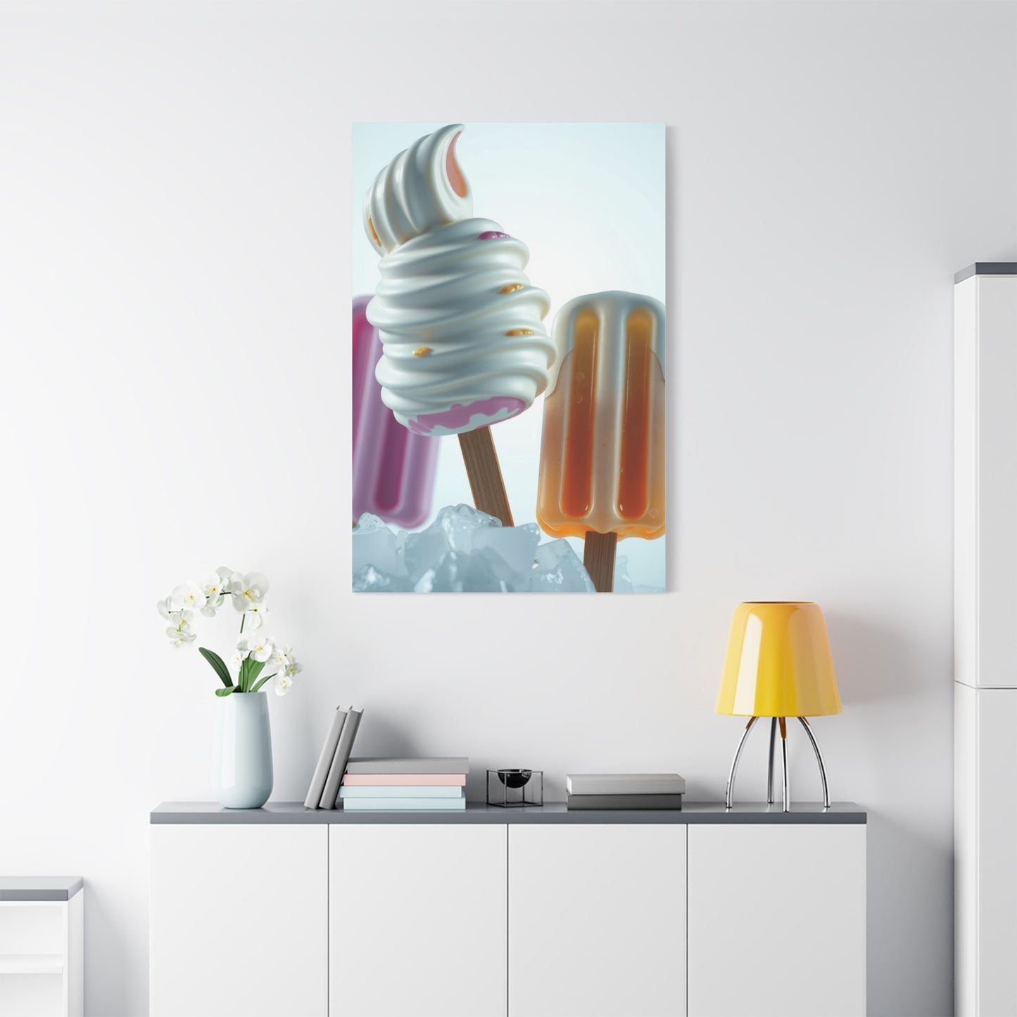 Ice Cream & Popsicle Art Supreme Gallery Wall Art & Canvas Print
