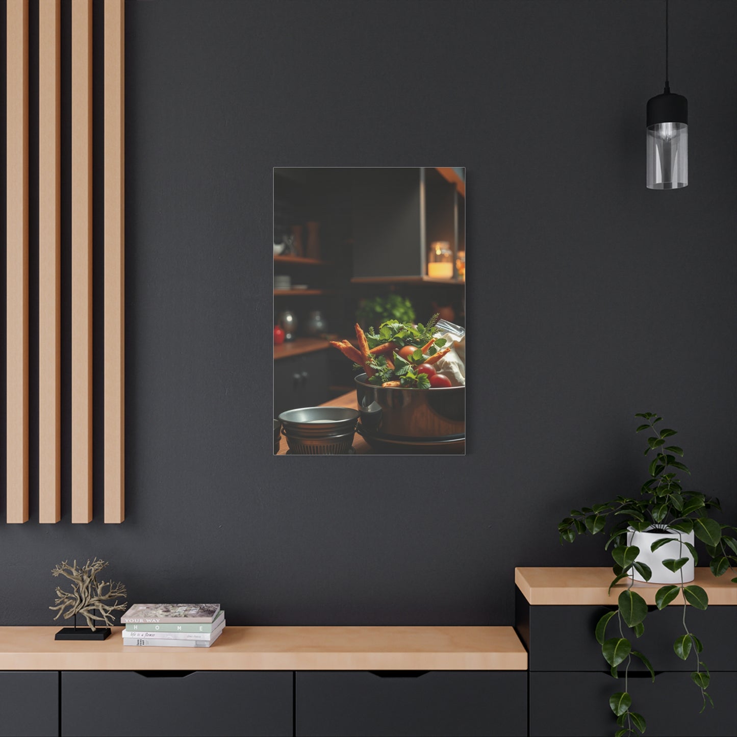 Culinary Elegance Canvas
