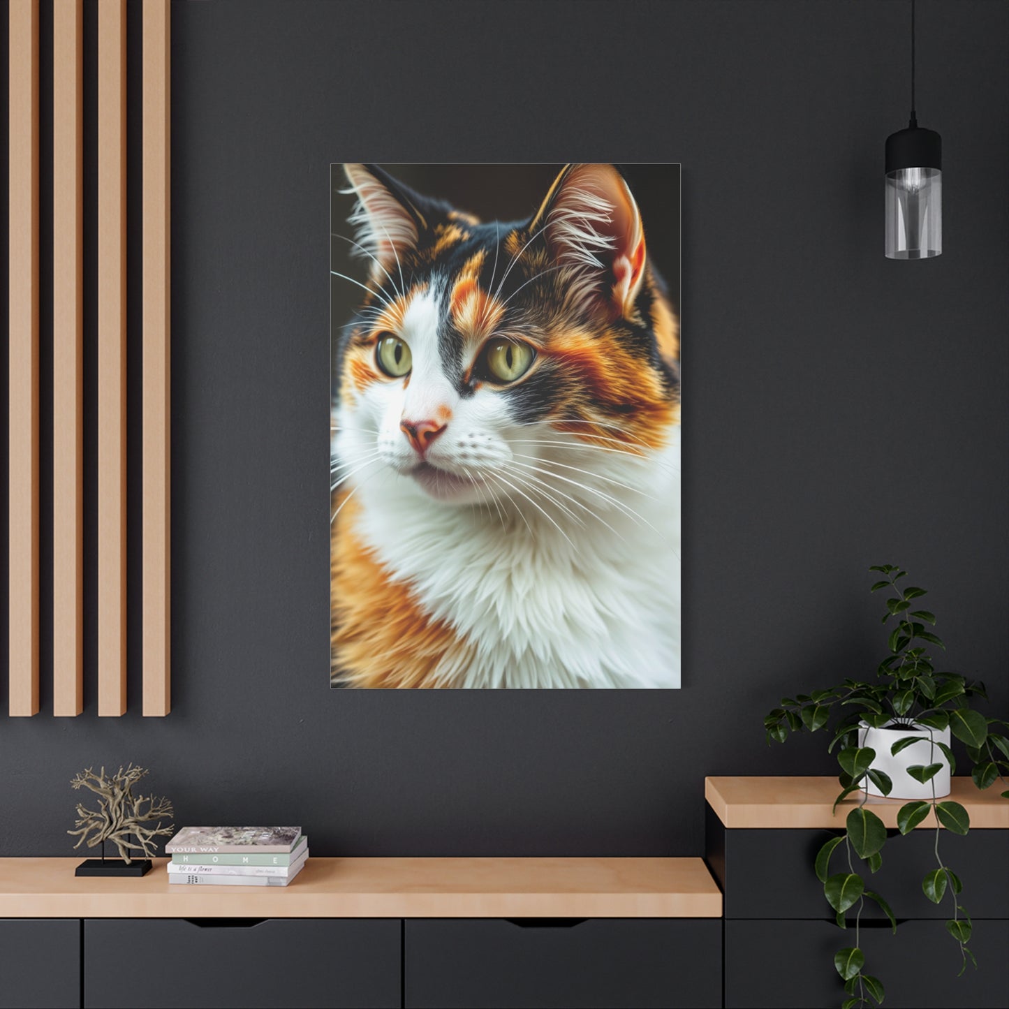Elite Calico Cat Art Vision Wall Art & Canvas Print