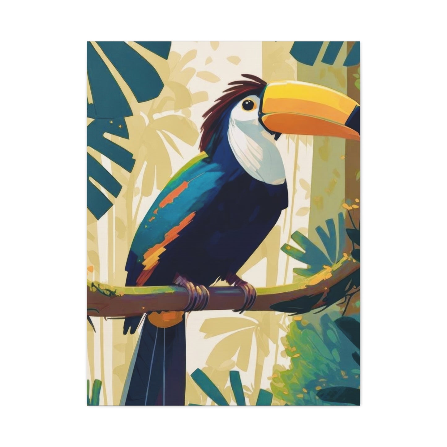 Toucan Portrait Deco Wall Art & Canvas Prints
