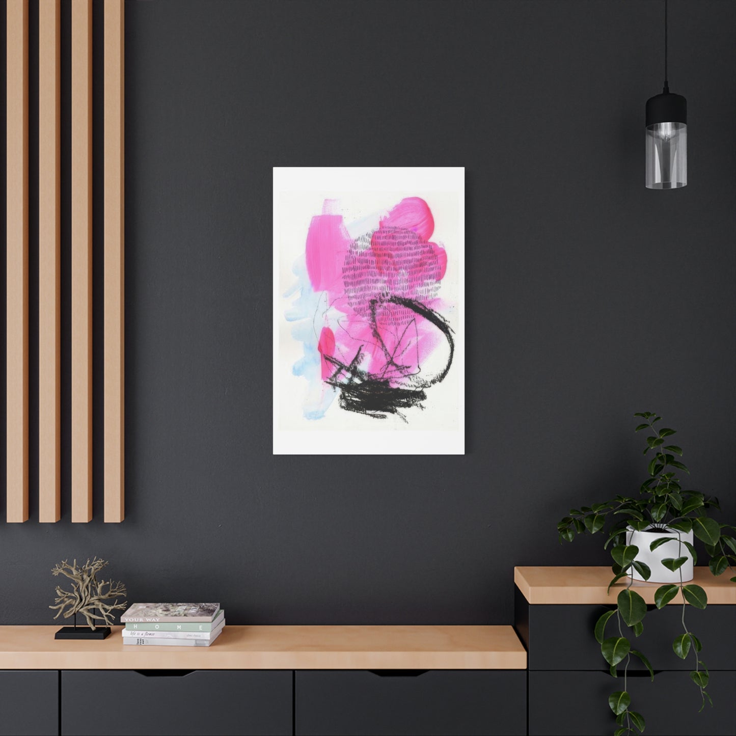 Jennifer Paxton Parker Neon Flamingos 2 Wall Art & Canvas Prints