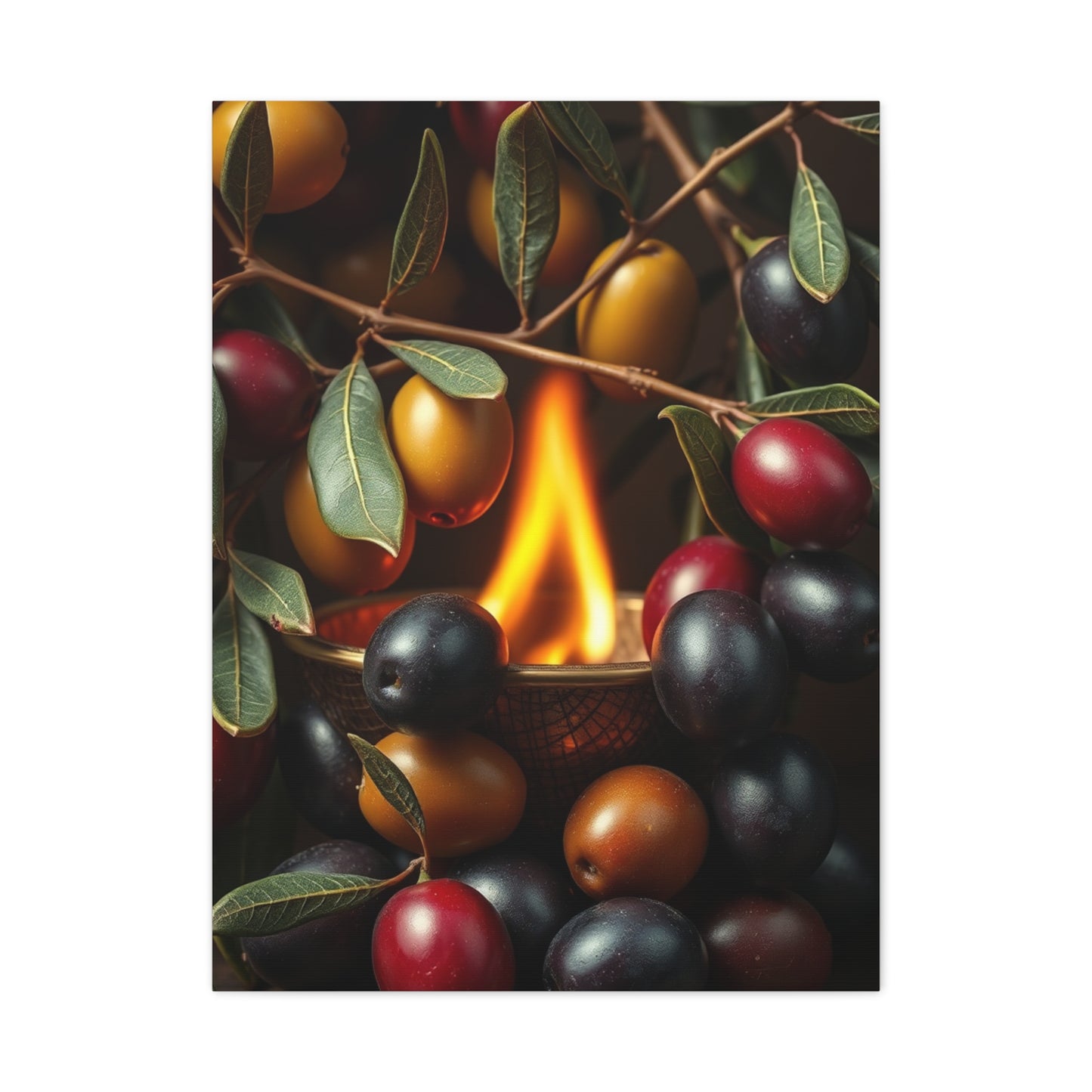 Verdant Elegance Canvas