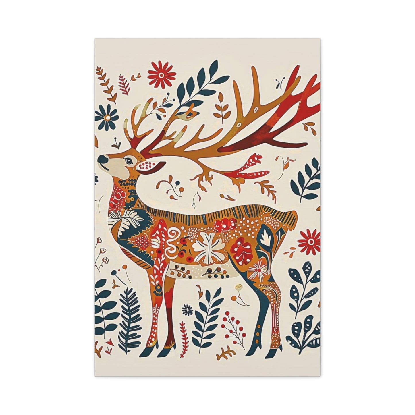 Deer Scandinavia 2 Wall Art & Canvas Prints