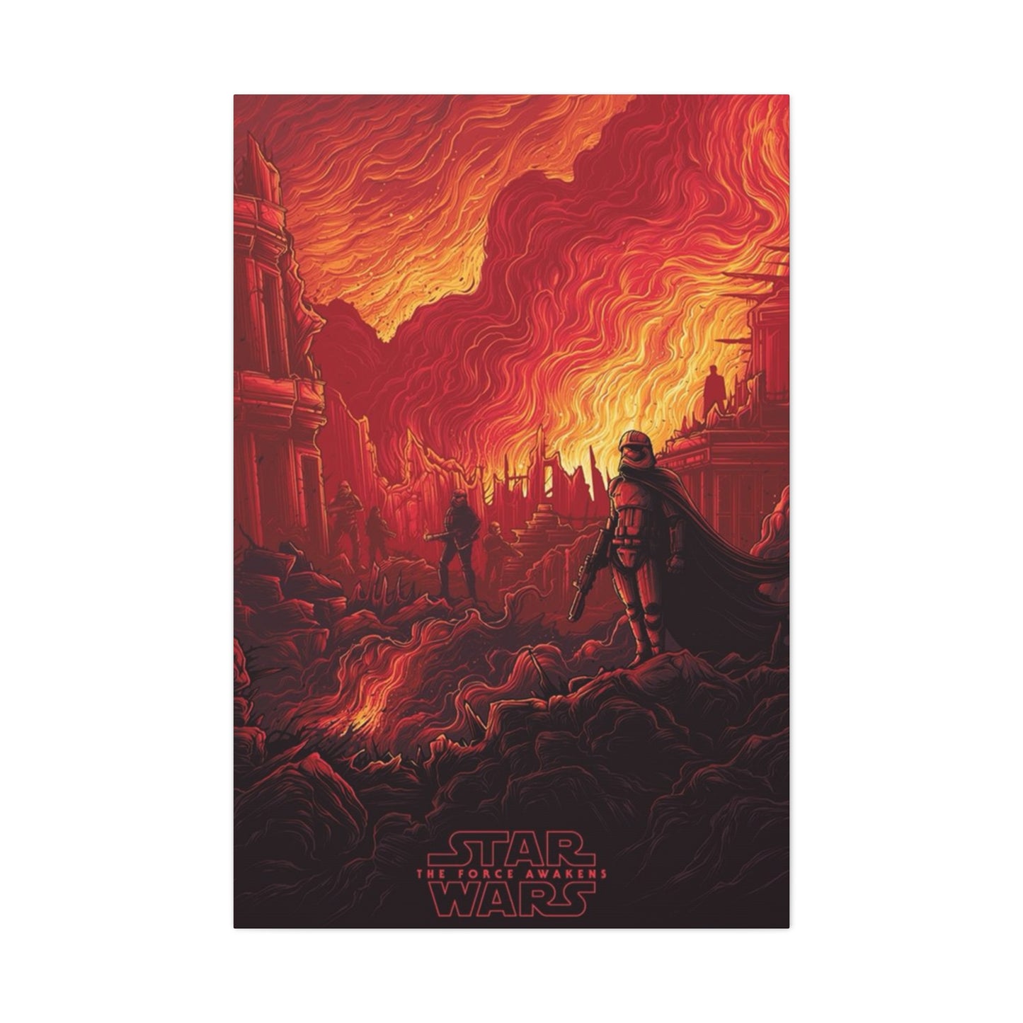 The Force Awakens Poster Wall Art & Canvas Prints