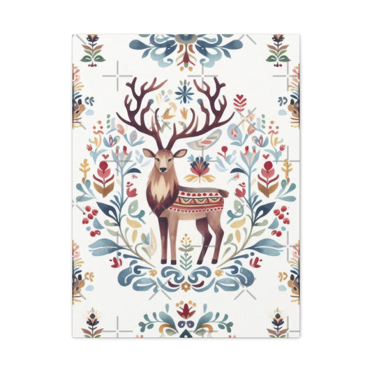 Deer Scandinavia Wall Art & Canvas Prints
