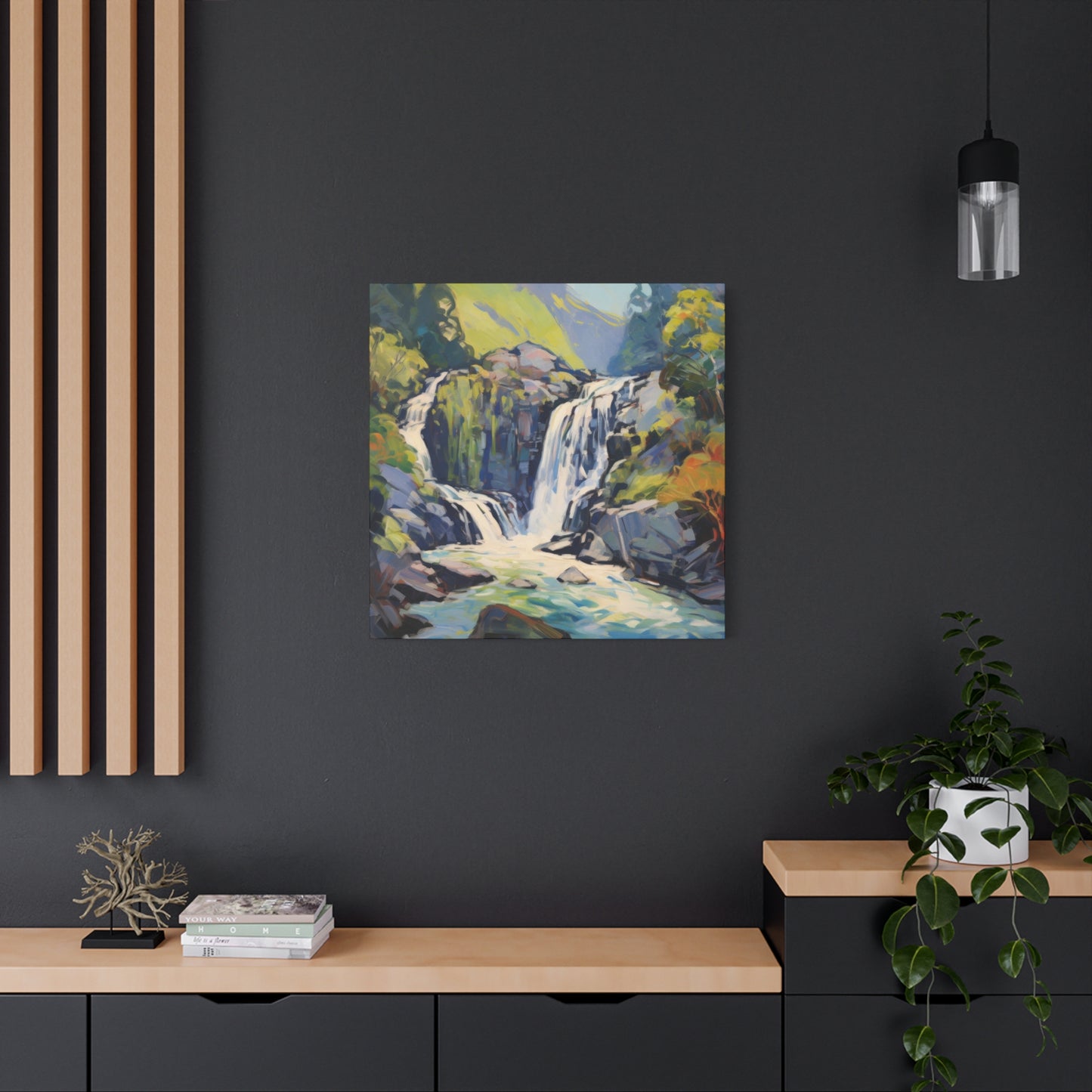 Deconstructed Waterfalls Wall Art & Canvas Prints