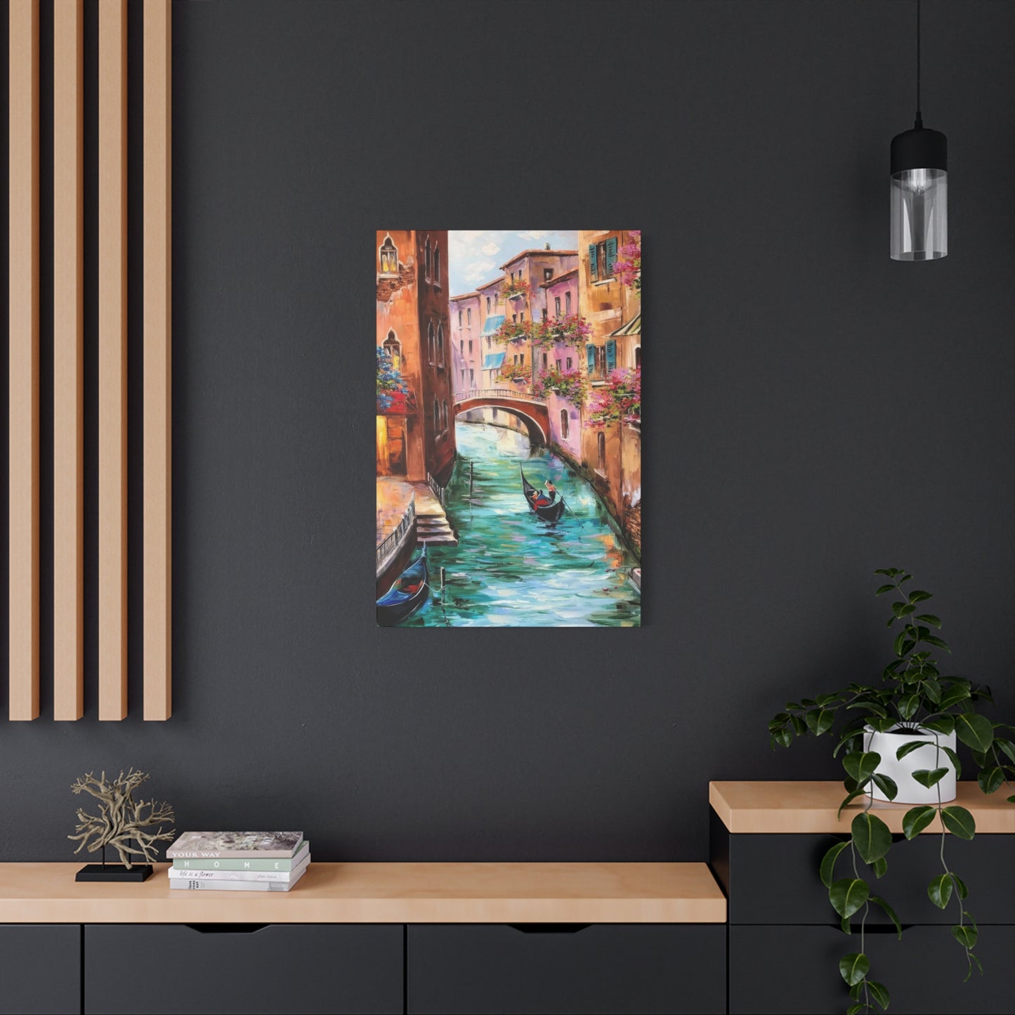 Venice Italy Boat Painting Wall Art & Canvas Prints