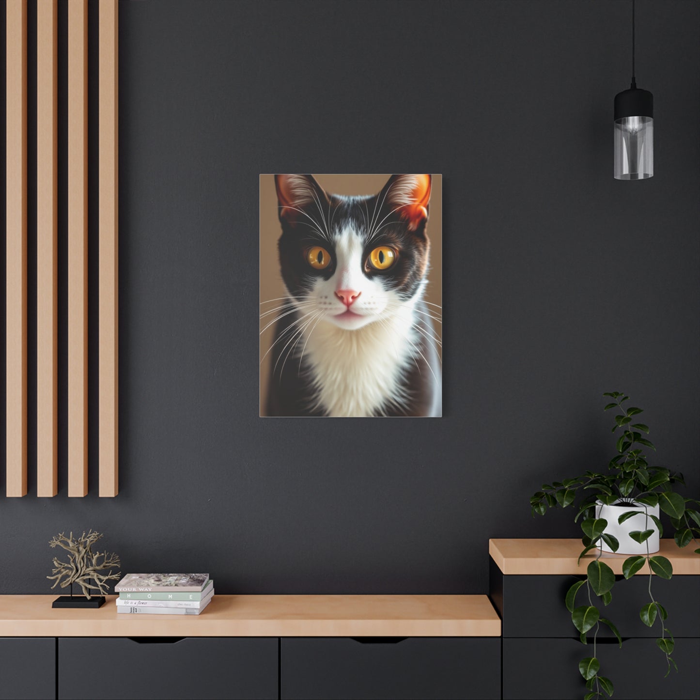 Tuxedo Cat Art Supreme Gallery Wall Art & Canvas Print