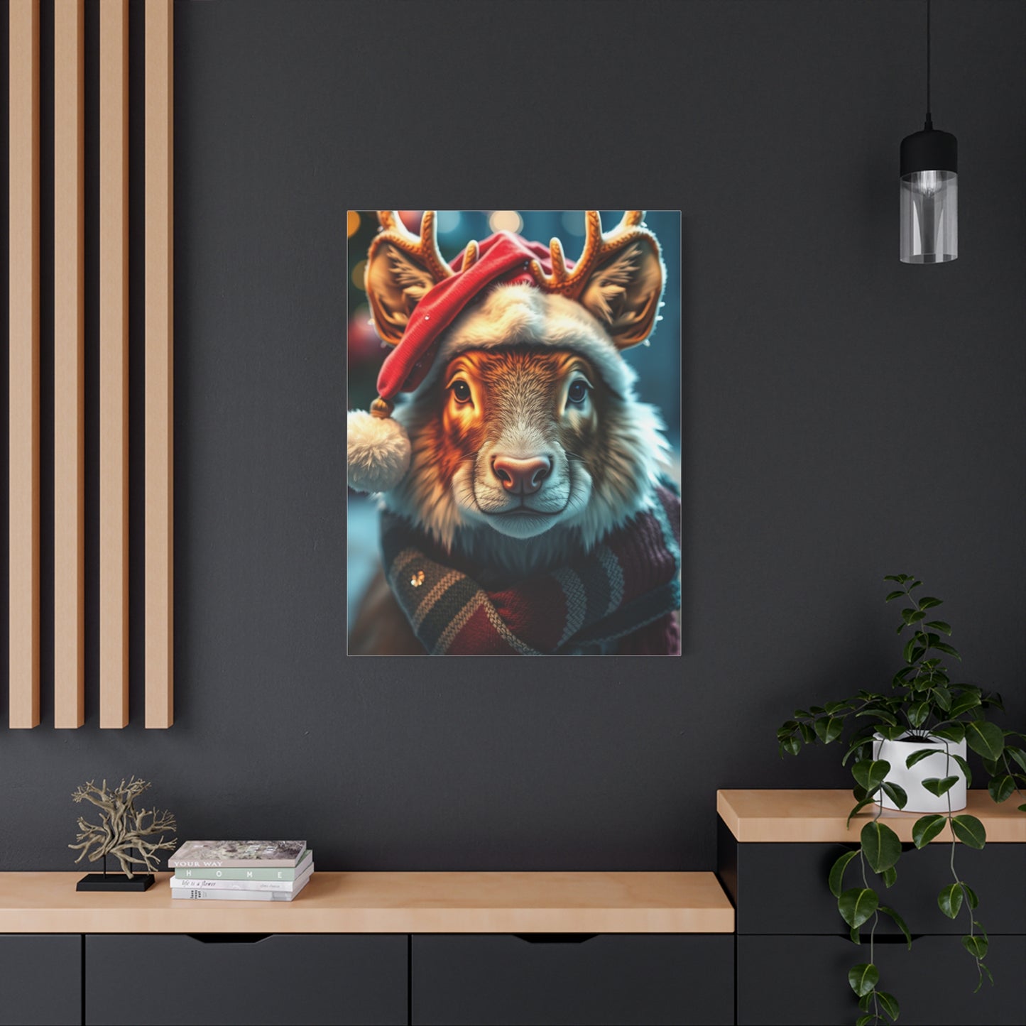 Elite Christmas Animal Art Vision Wall Art & Canvas Print