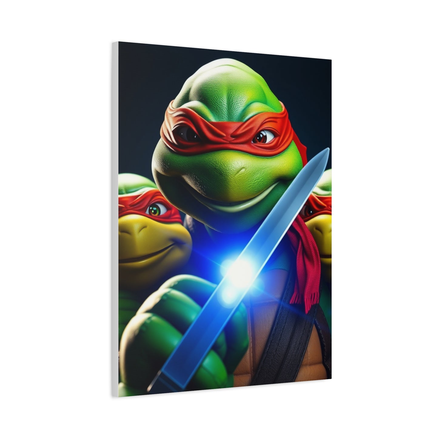 Teenage Mutant Ninja Turtles Characters Art Luxury Canvas Wall Art & Canvas Print