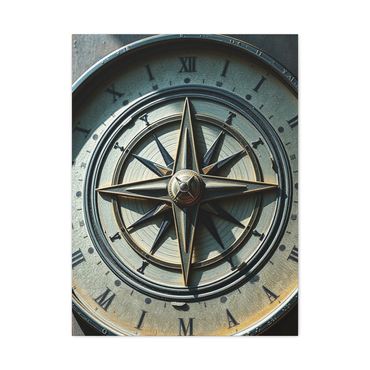 Compass Art Refined Canvas Wall Art & Canvas Print