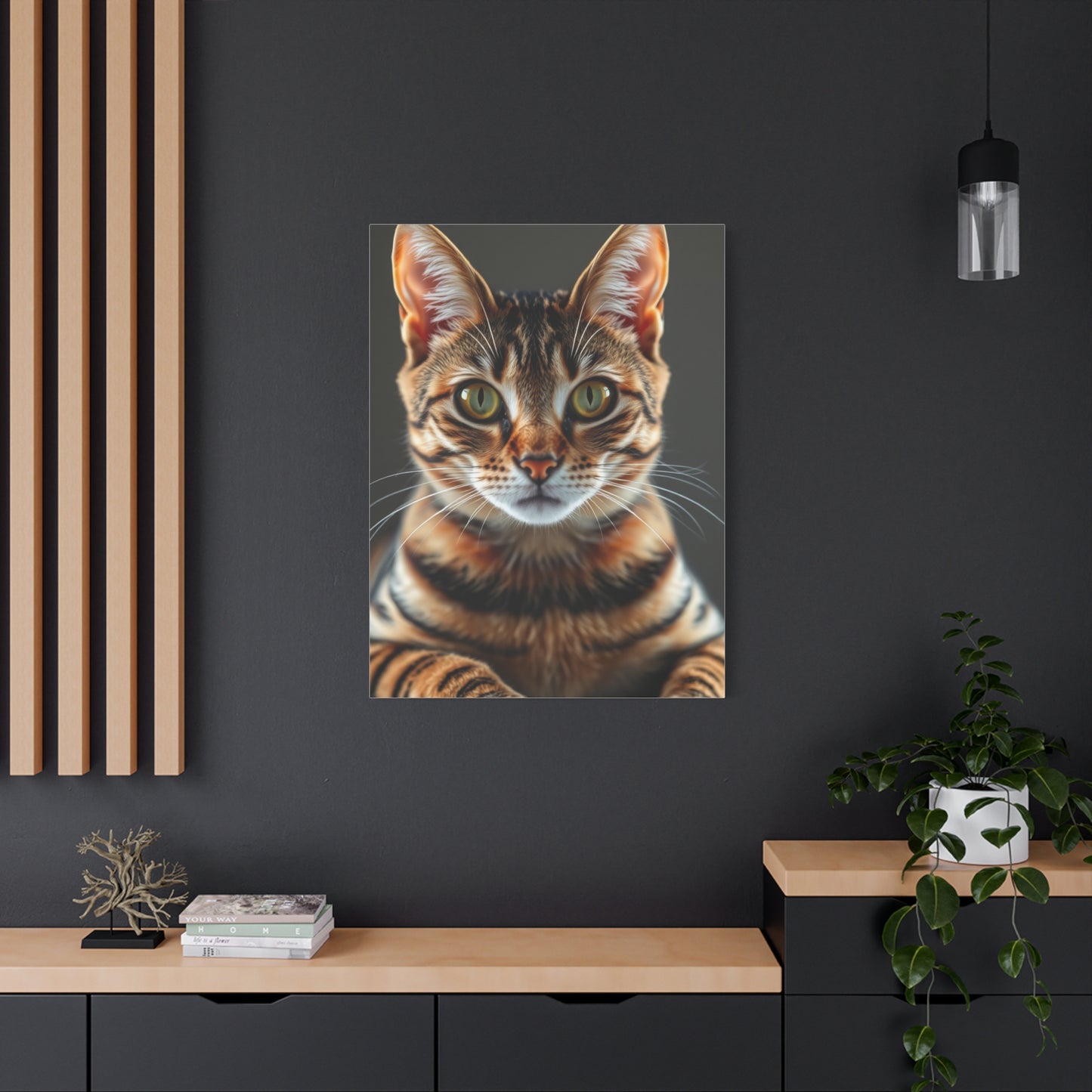 Tabby Cat Art Supreme Gallery Wall Art & Canvas Print