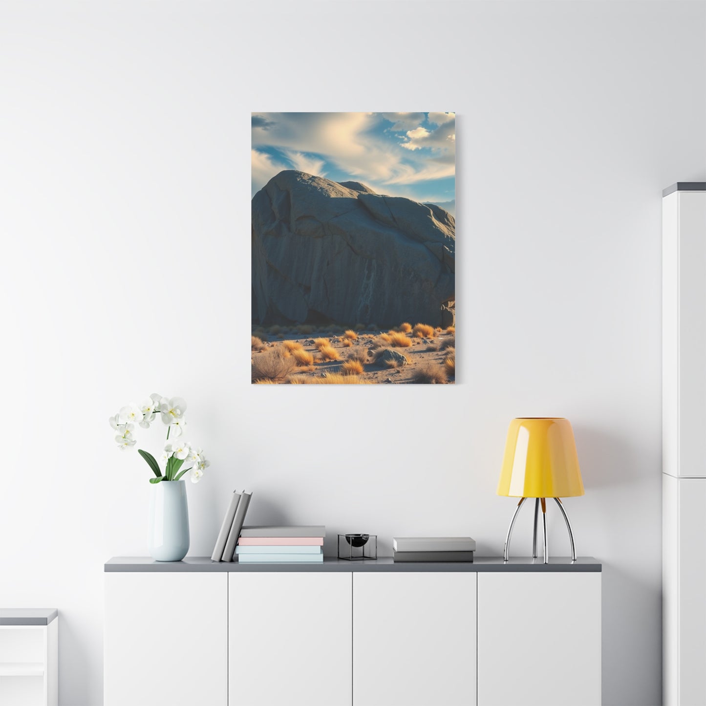 Vision Boulder Art Art Wall Art & Canvas Print