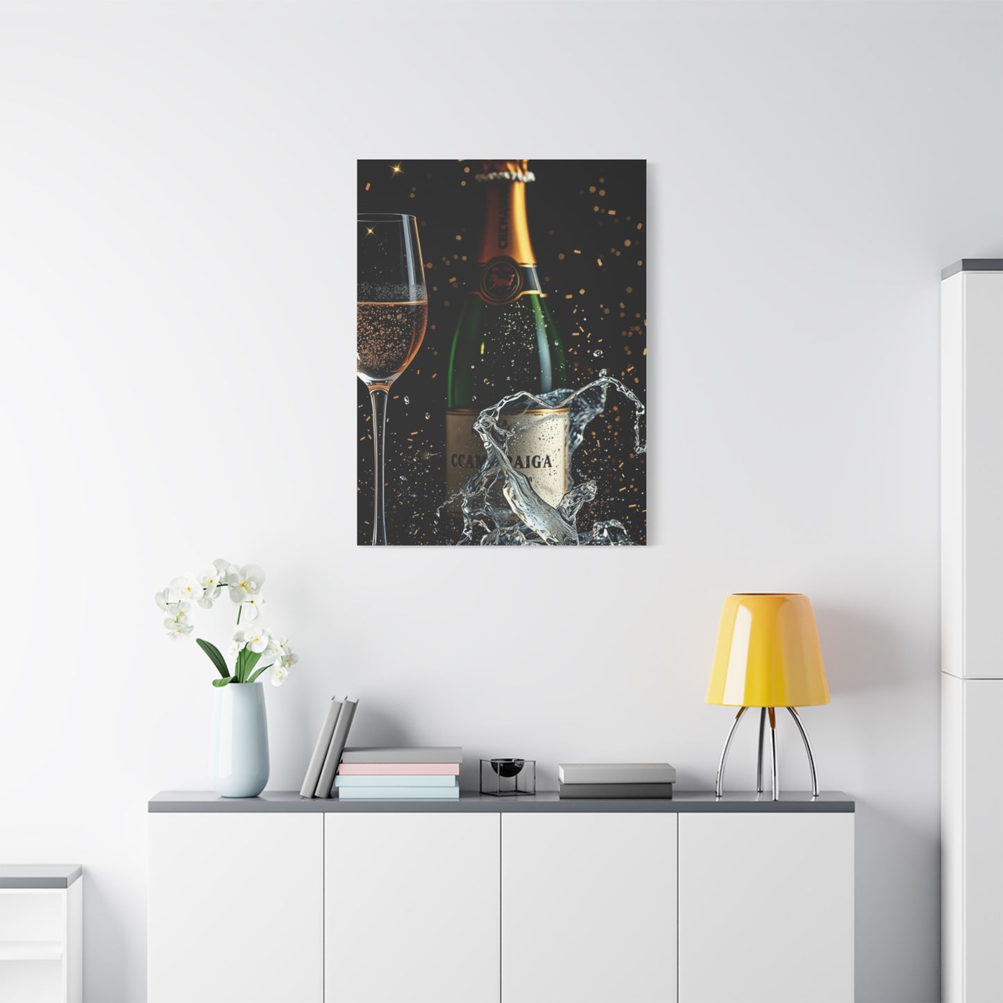 Champagne Art Supreme Gallery Wall Art & Canvas Print