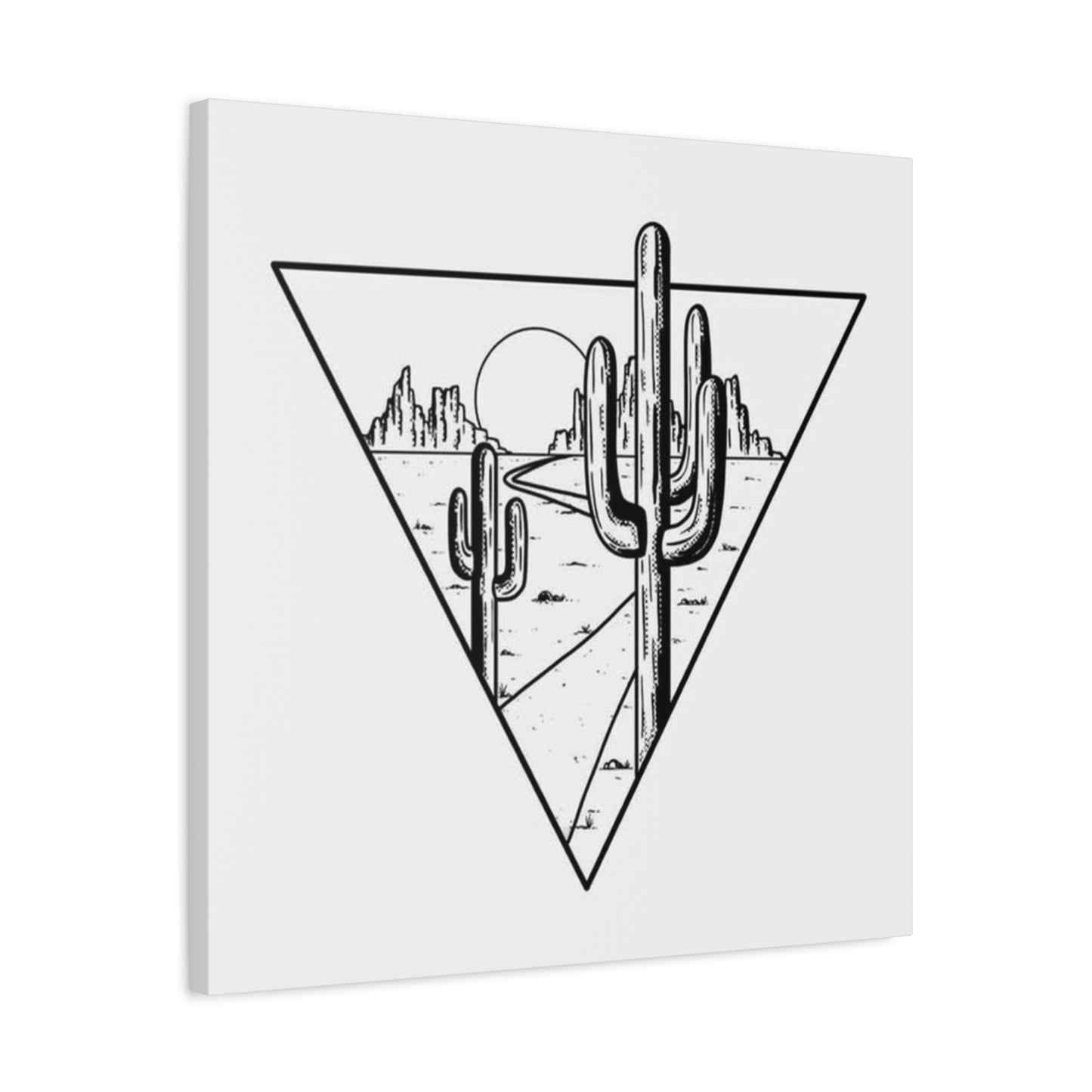 Texas Landscape Drawing Wall Art & Canvas Prints